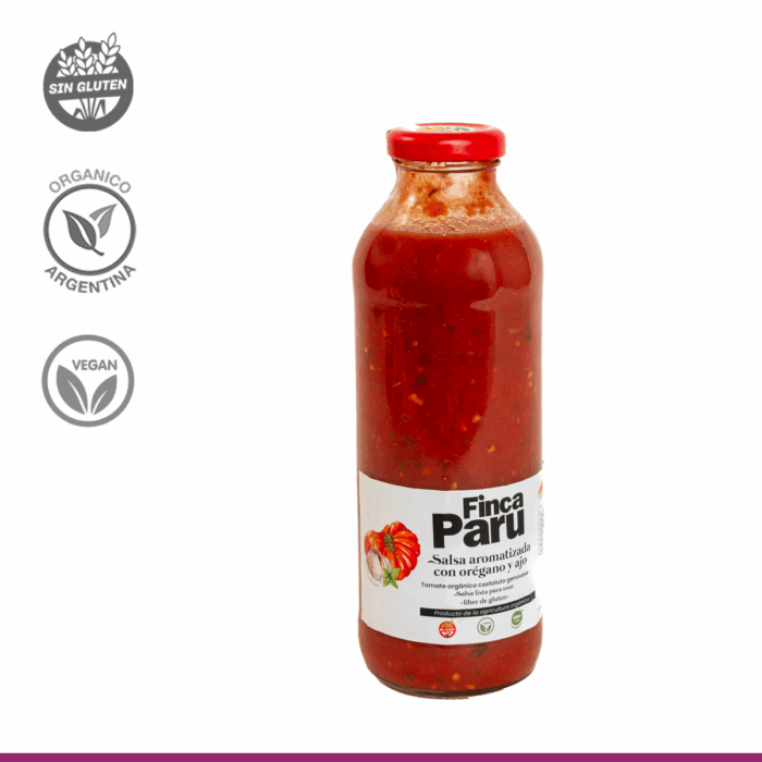 Salsa Tomate Costulotto Genovés con Orégano y Ajo 500grs.