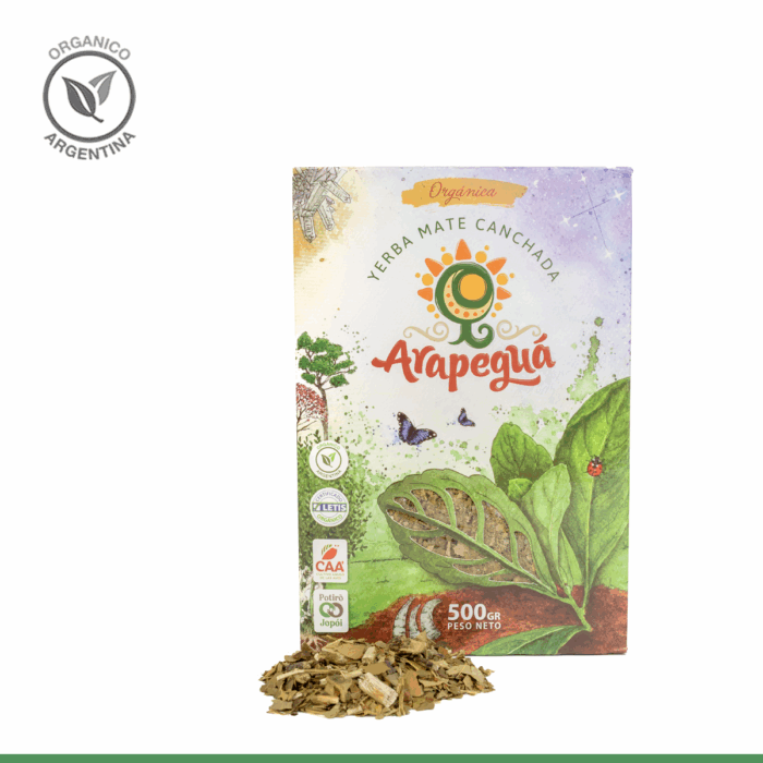 Yerba Mate Orgánica Canchada Arapeguá