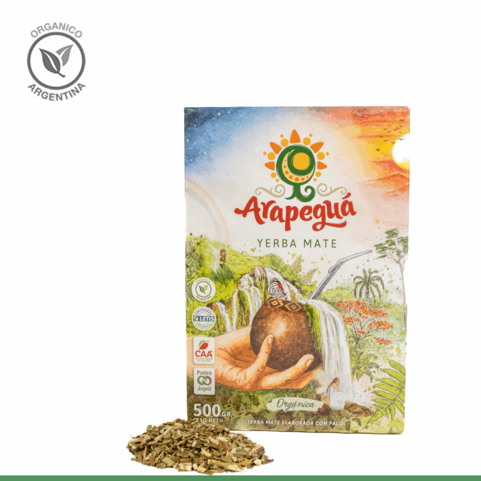Yerba Mate Orgánica Molida Arapeguá
